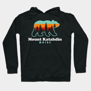 Mount Katahdin Trails Baxter State Park Maine Hoodie